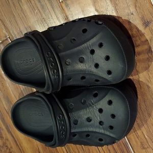 Crocs Navy Blue Shoes Youth 3
